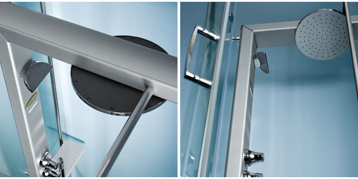 Душевое ограждение с колонной Start Round 9447-10540 Sx Jacuzzi 944710540SX - Вид №1