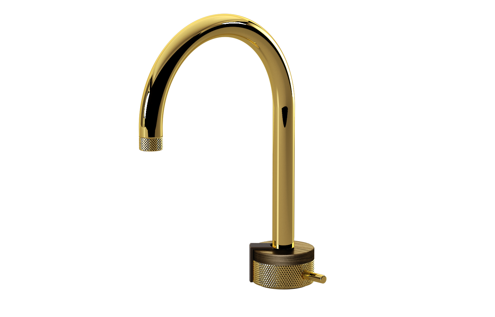 E-11502-R1VBB-L2OB-AU Однорычажный прогрессивный смеситель для раковины - излив 16см GRAFF MOD+