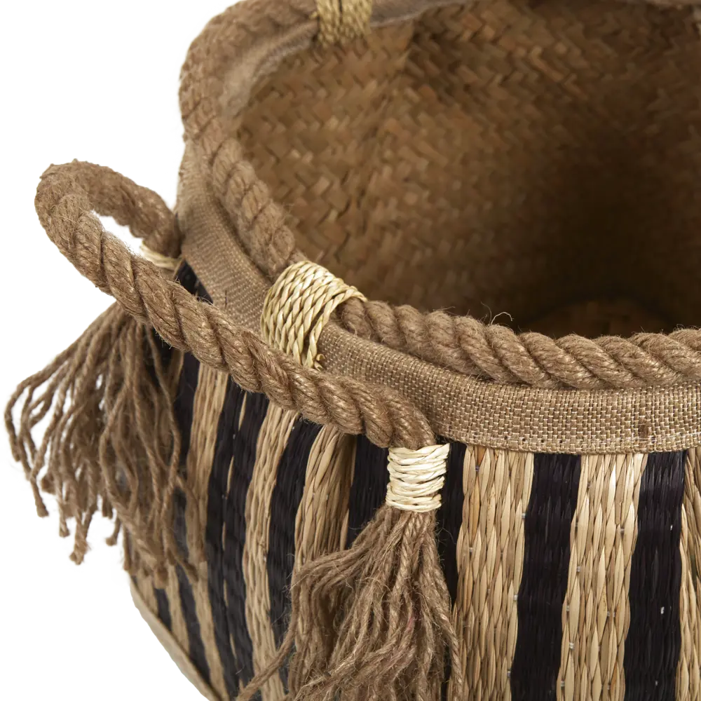 Корзина мягкая Kub HAP8547 26x26x20 см 8 л пальмовое волокно STORIDEA STLM-2013229 - Вид №4