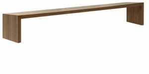 Andreu World Скамейка из ореха Closed Bc6307