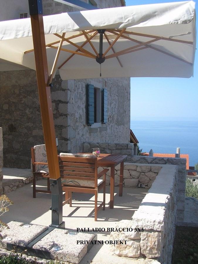 Scolaro Parasol Квадратный зонт с боковой опорой Palladio C3030 pab/c3035 pab - Вид №2