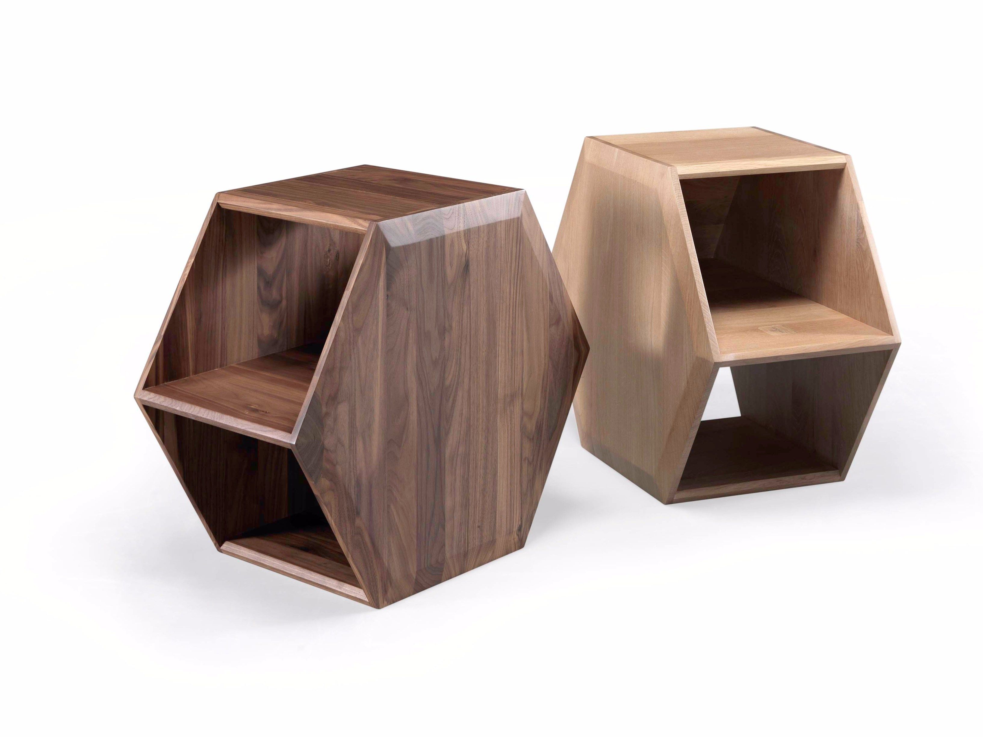 Деревянный низкий журнальный столик Wewood HEXA ARCH-00145415 - Вид №12