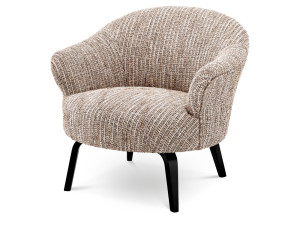 Тканевое кресло с подлокотниками