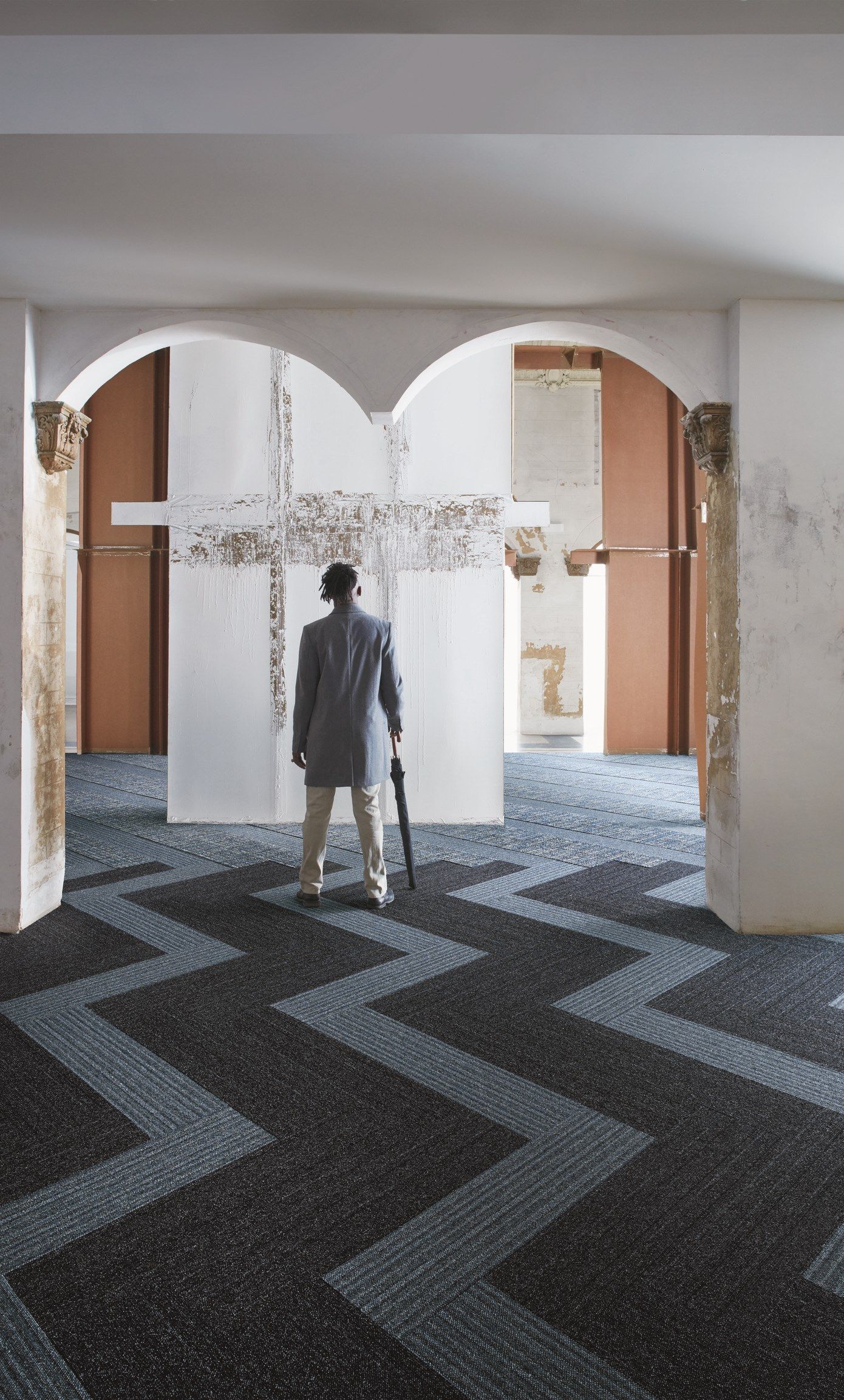 Ковровое покрытие из нейлона® Interface® World Woven ARCH-00125390 - Вид №5