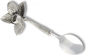 10648822 Vagabond House Ложка чайная Vagabond House Клубника 13см, олово Олово