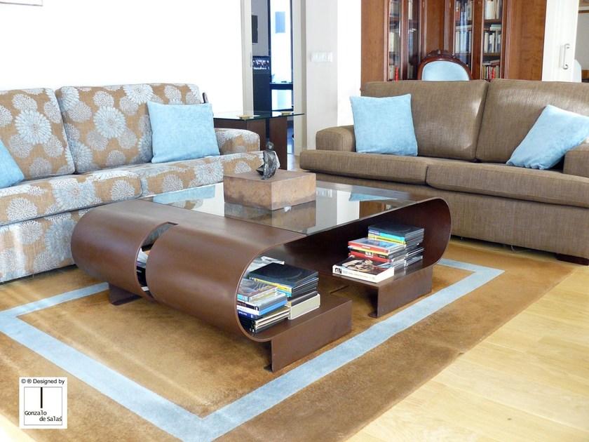 Gonzalo De Salas Журнальный столик из стали для гостиной sun-id-1443822 - Вид №1