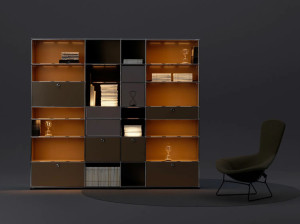 Модульная полка с освещением