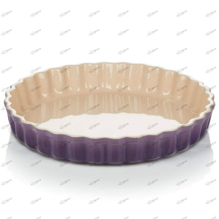 Форма для выпечки рифленая Le Creuset, Ø28 см, фиолетовая 61120287220006