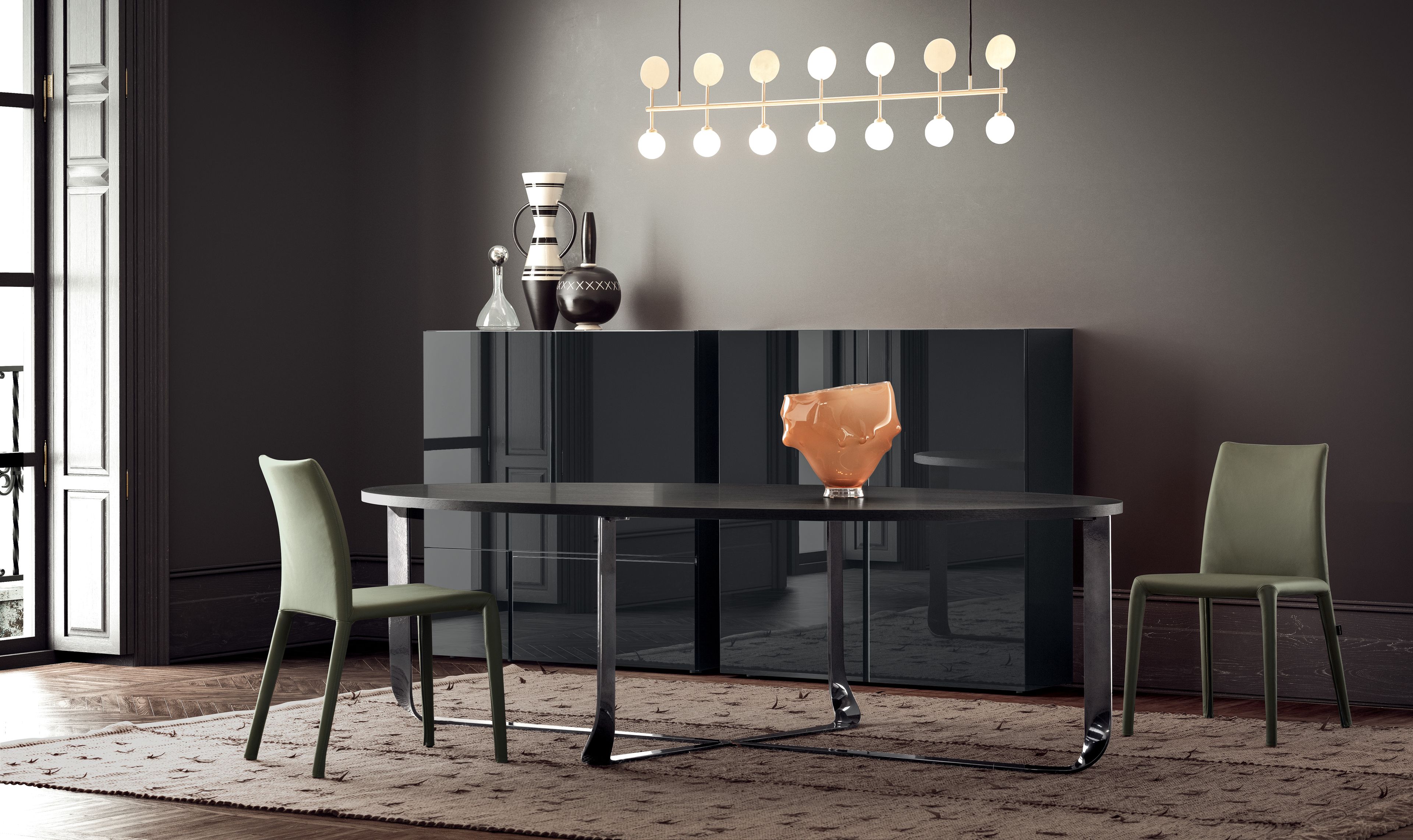 Деревянный овальный стол Pianca CONFLUENCE ARCH-00146855 - Вид №3