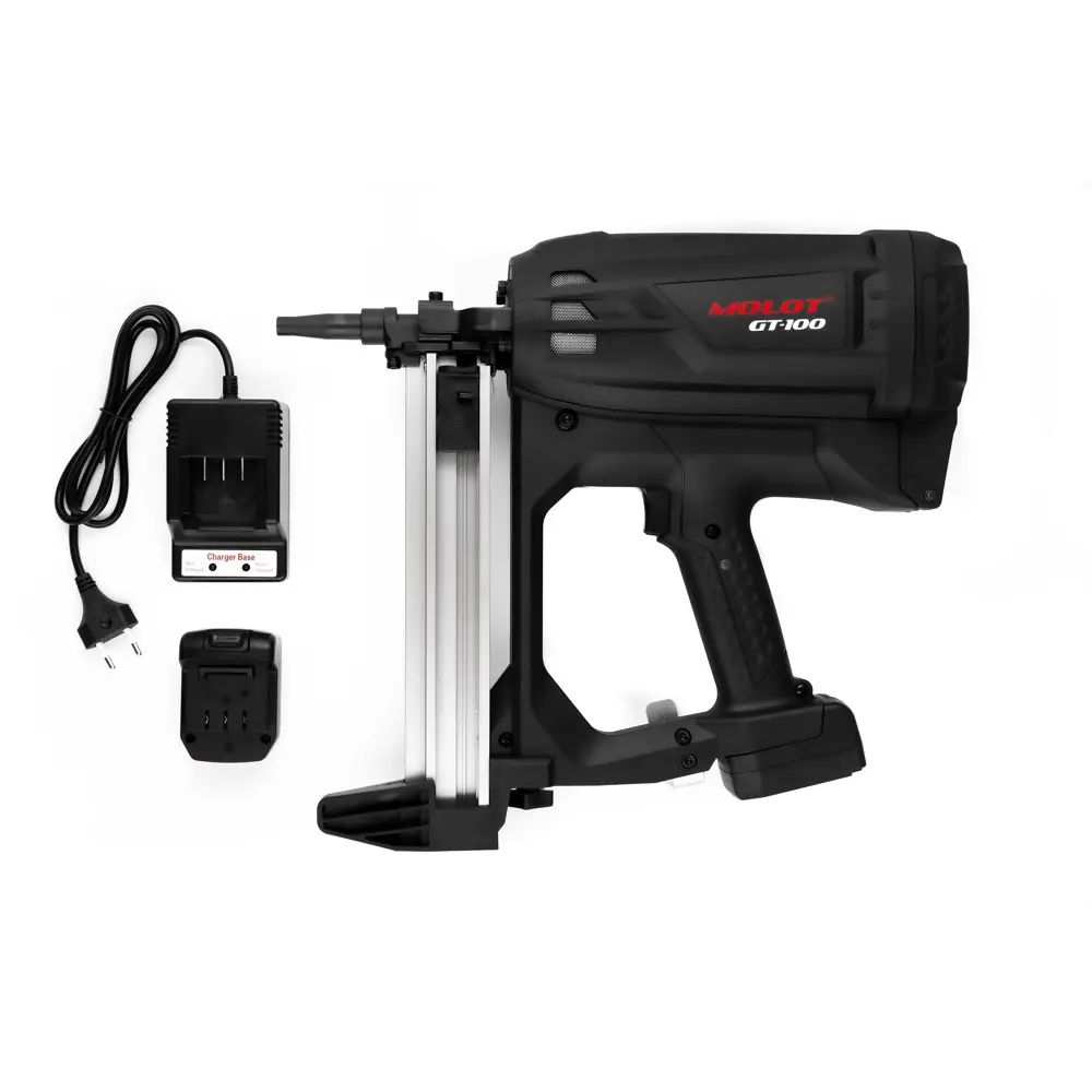 Пистолет гвоздезабивной газовый по бетону Molot GT-100, 100 Дж STLM-2091888 - Вид №2