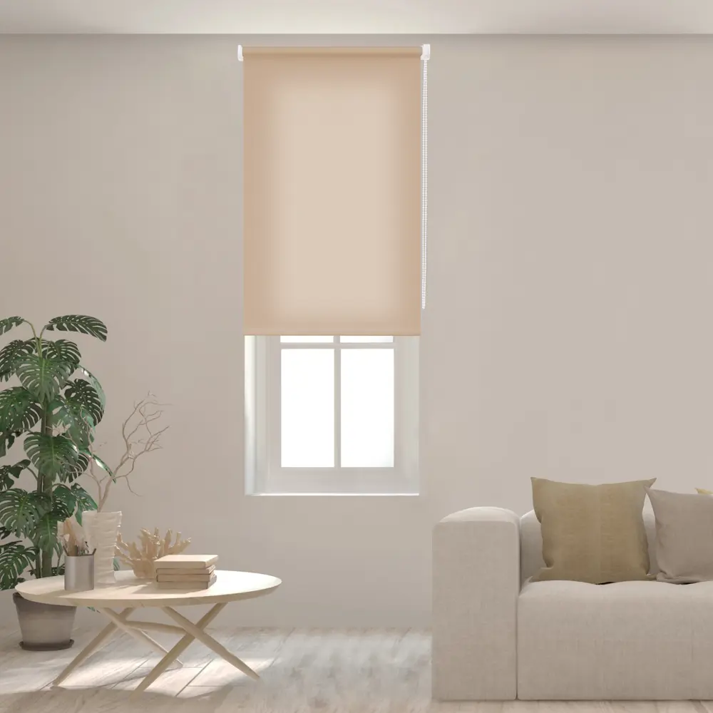 Рулонная штора KREAFORTA Angara - нежное светорассеивание для уютного интерьера 89391142 STLM-1568318 - Вид №7