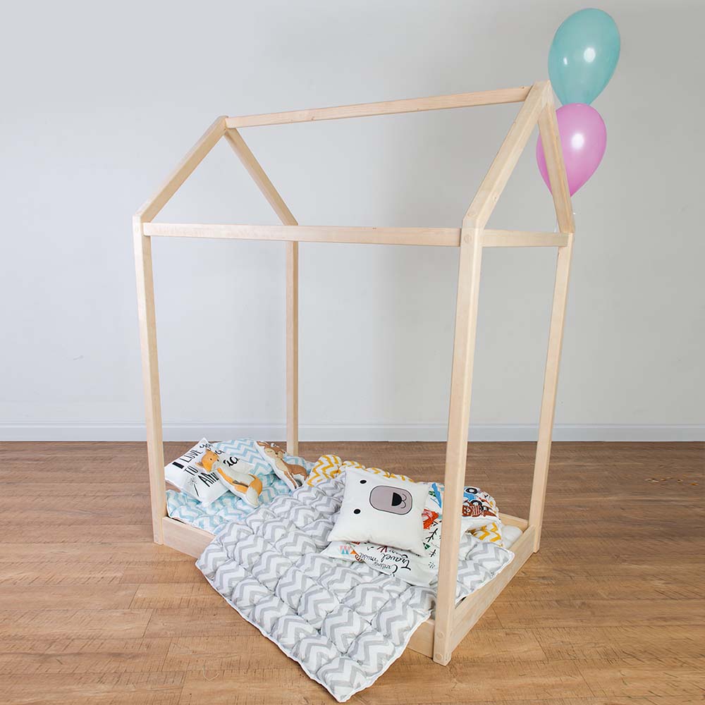 Коврик бомбон игровой Grey Zigzag VAMVIGVAM GREY ZIGZAG 281577 Серый Santreyd  - Вид №1