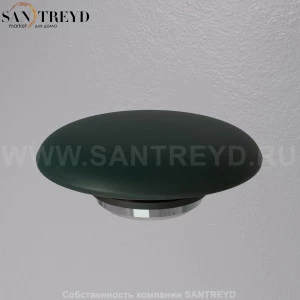 A038VX.143 Донный клапан с керамической накладкой с функцией Click-clack A. e. T. Italia RICAMBI Зеленый матовый