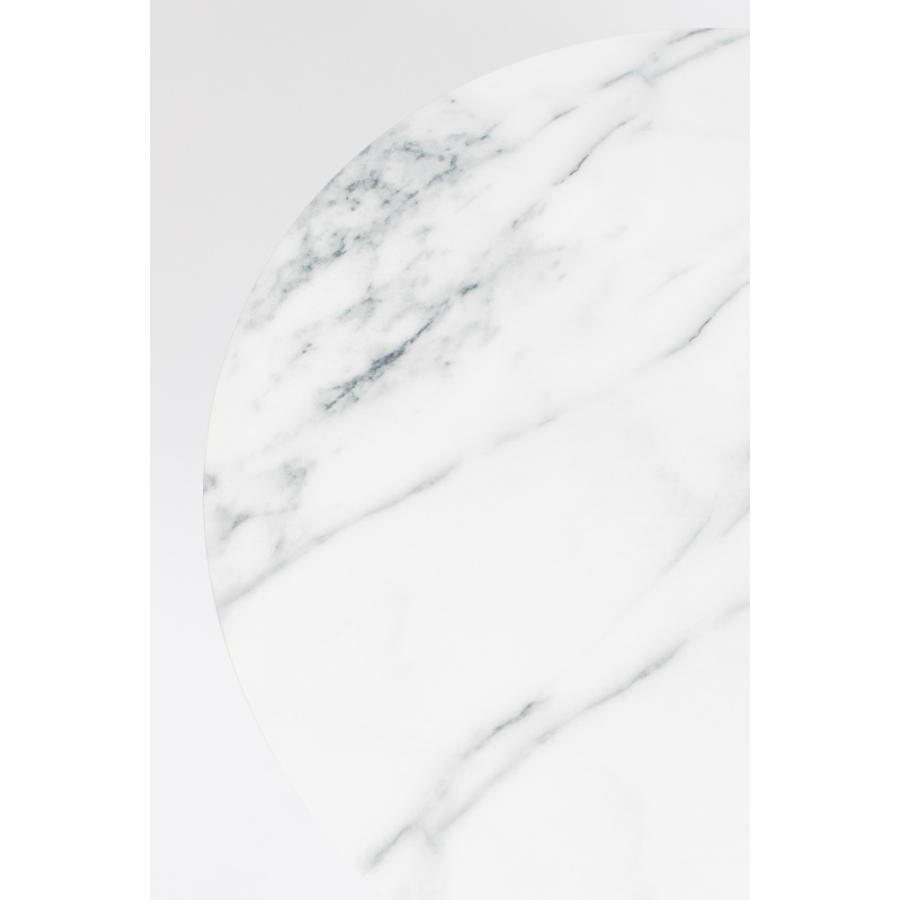 Столик круглый Snow, мрамор, средний Zuiver 2300151 - Вид №5