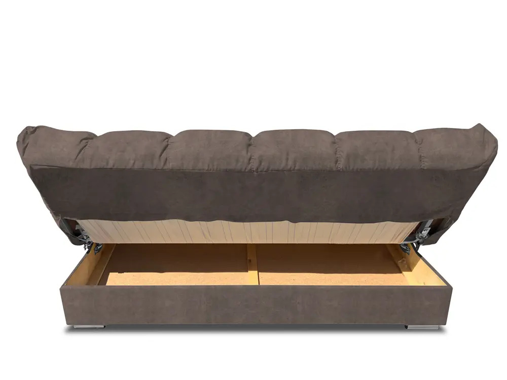 91819631 Раскладной диван Лайм мебель Хельга 195x94x92 см велюр цвет dakota nut А000041 STLM-1079530