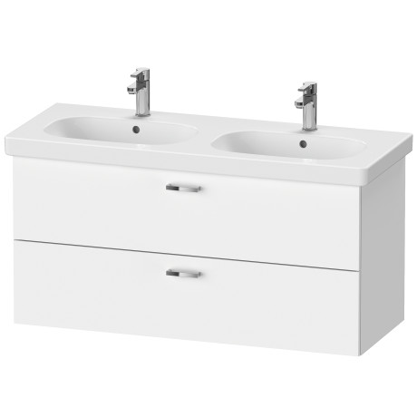 XB619404949 Тумбочка подвесная XBase #XB6194 1150 x 458 мм Графит матовый, декор Duravit  - Вид №2