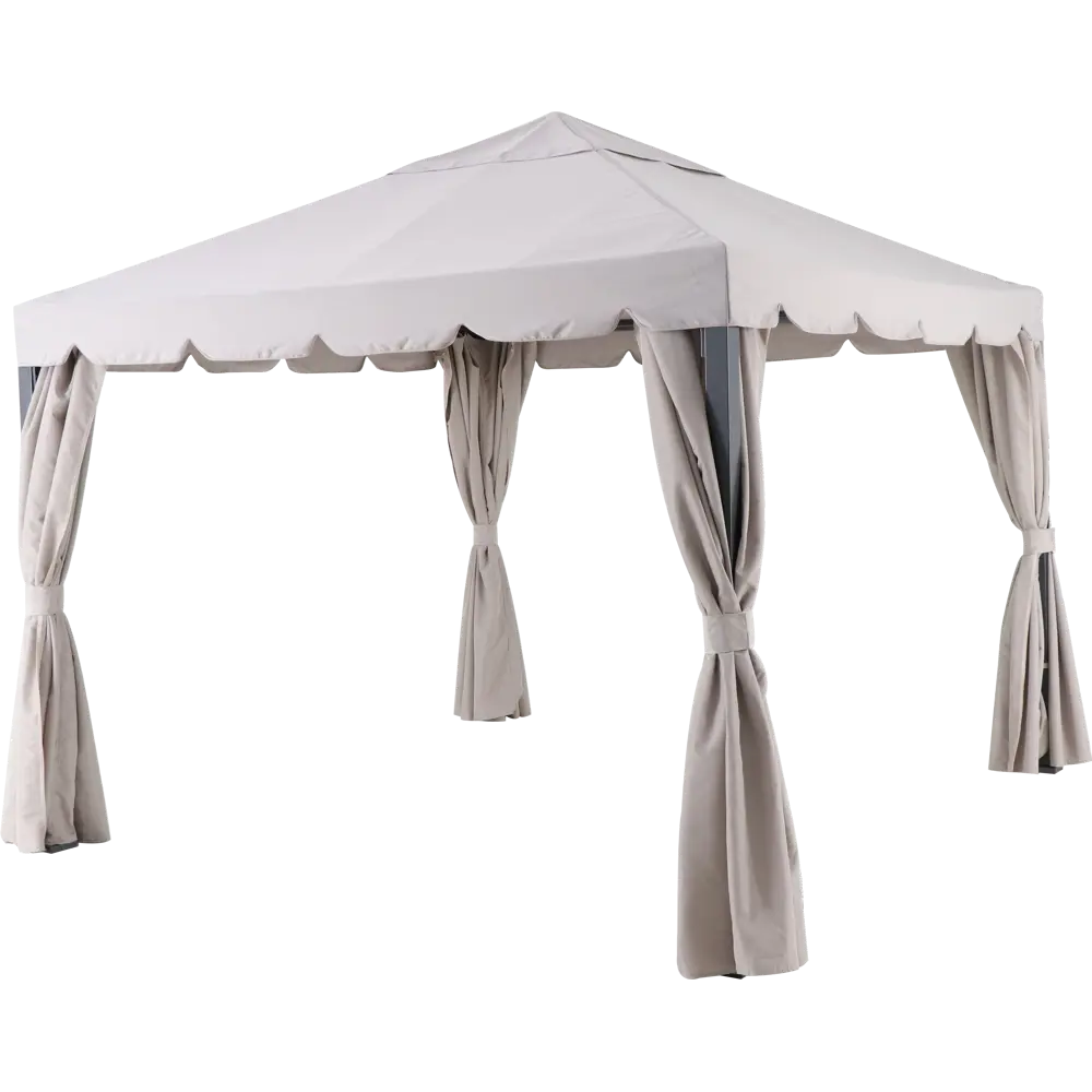 Шторы для павильона 180G 3x3 м цвет серый/коричневый 82232762 STLM-2192868 NATERIAL  - Вид №1