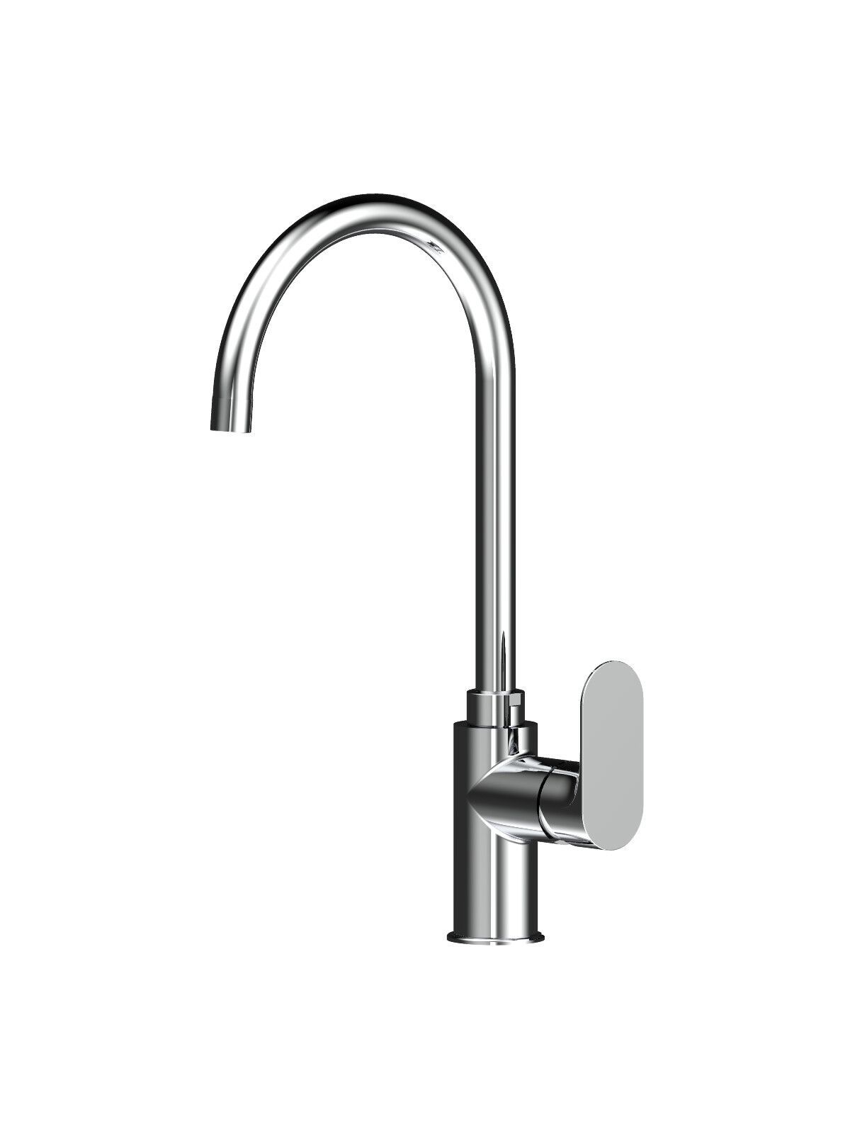 Смеситель для кухни на одно отверстие с поворотным изливом Rubinetterie Frattini Lea ARCH-00034191 - Вид №14