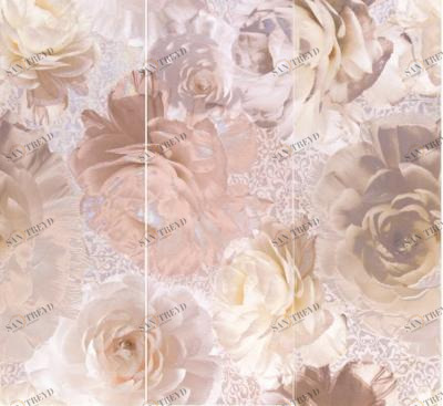 Olympia Decor Valeria beige 25х70 (из 3-х штук) Lotus sun-id-317156