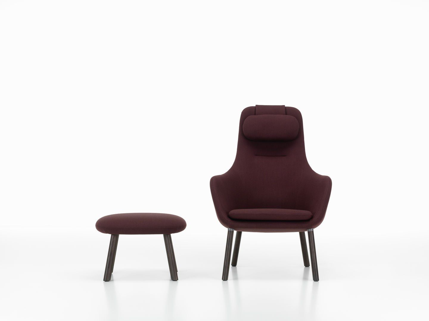 Тканевая мягкая подставка для ног VITRA HAL Lounge ARCH-00085800 - Вид №27