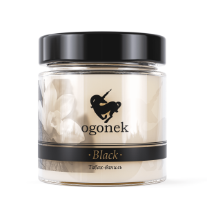 90743471 Свеча с деревянным фитилем Black Табак-ваниль 200мл STLM-0364832 OGONEK