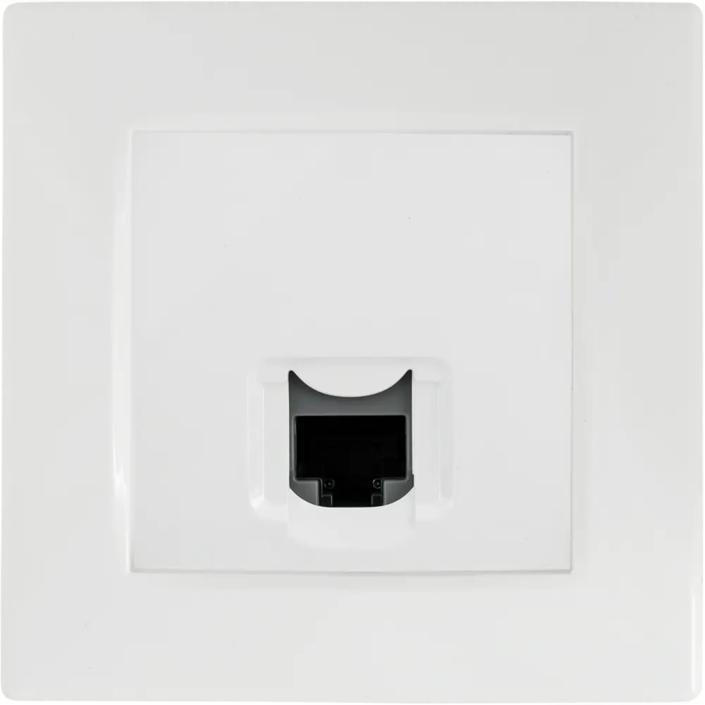 Розетка компьютерная RJ45 категория 6 UTP Legrand Etika цвет белый 82153462 STLM-2140301 - Вид №3