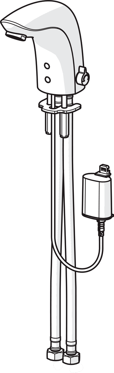 Oras 6150F Смеситель для умывальника, 6 V 6150F Electra Хром  - Вид №2