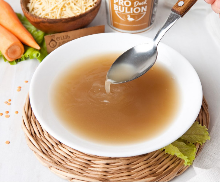 6792 Бульон костный из утки замороженный Вкусляндия  - Вид №1