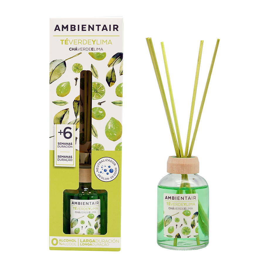 MK050TVAAGC Диффузор ароматический зеленый чай и лайм 50 мл Ambientair 