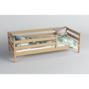 90625191 Кровать Сева 1480x600x860 см дерево цвет лак STLM-0312994 КЛИК МЕБЕЛЬ