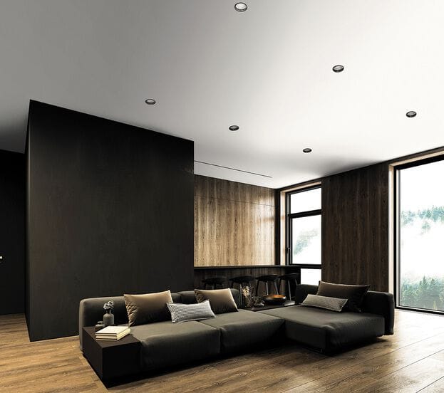 Круглый утопленный гипсовый прожектор Tecnico Phocis ARCH-00003096 - Вид №1