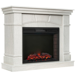 9937262 Каминокомплект RealFlame HISTORY 25'5 WT + SPARTA 25.5 LED S