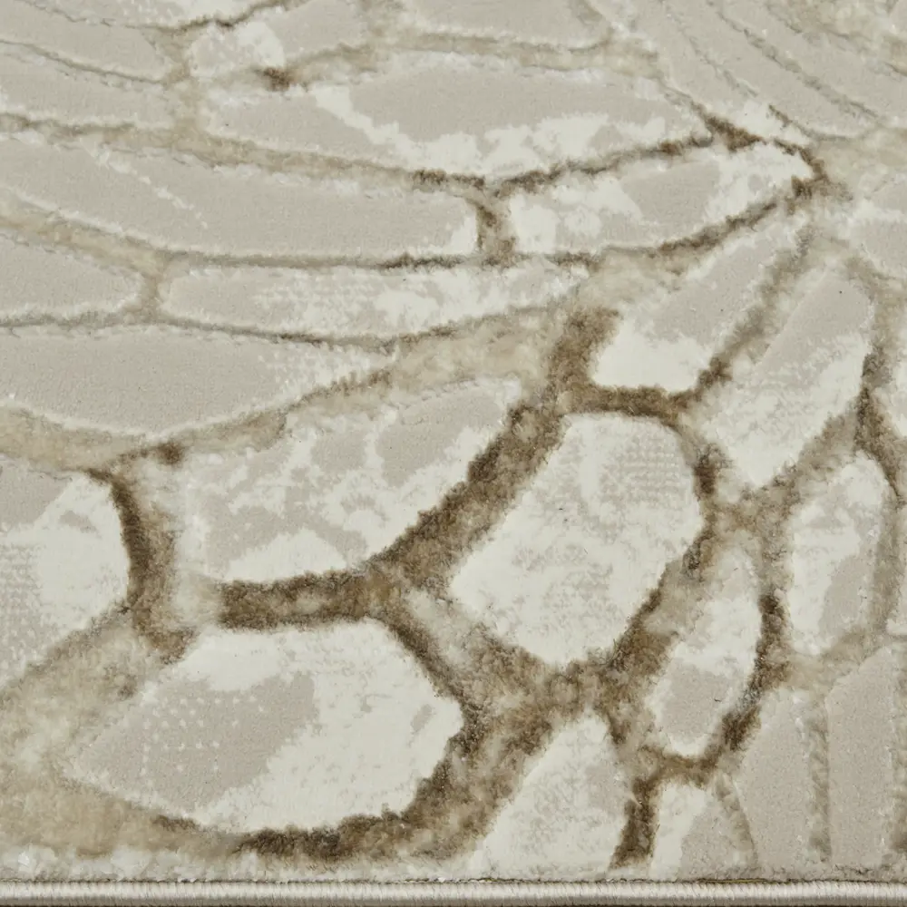 Ковер полиэстер Велори 12 I 120x170 см цвет бежевый CTIM STLM-2169770 - Вид №4