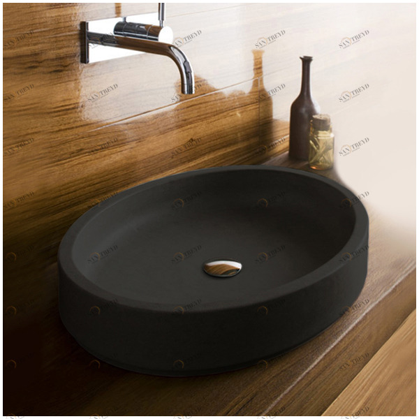 E4626 Накладная раковина на столешницу  овальная Neutra Design 