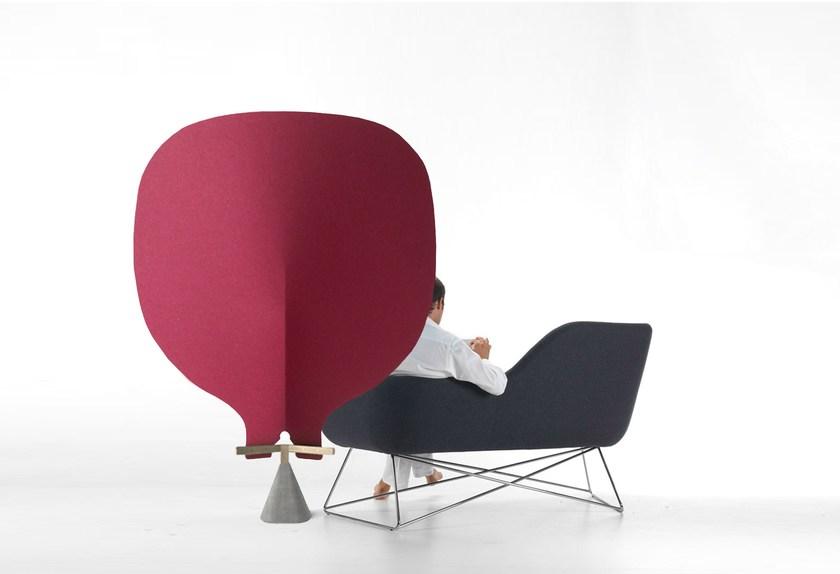 True Design Отдельностоящая мобильная офисная перегородка из войлока Pincettes sun-id-1361034 - Вид №3