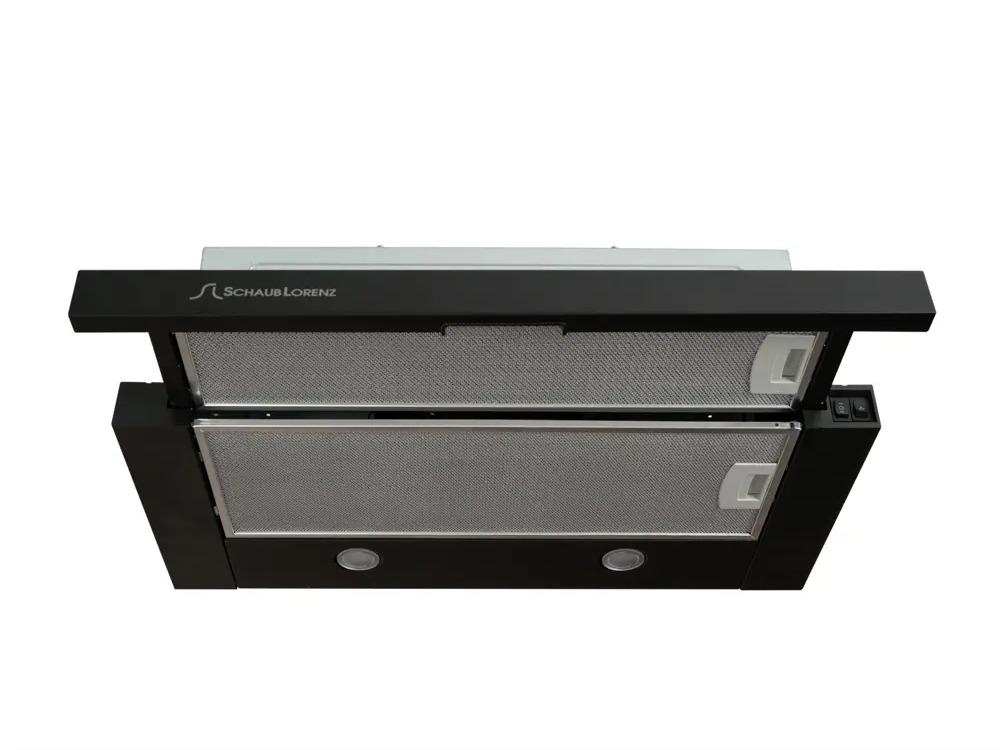 90317843 Встраиваемая вытяжка Schaub lorenz 59.5 см цвет черный/серый SLD TS6608 STLM-0182538