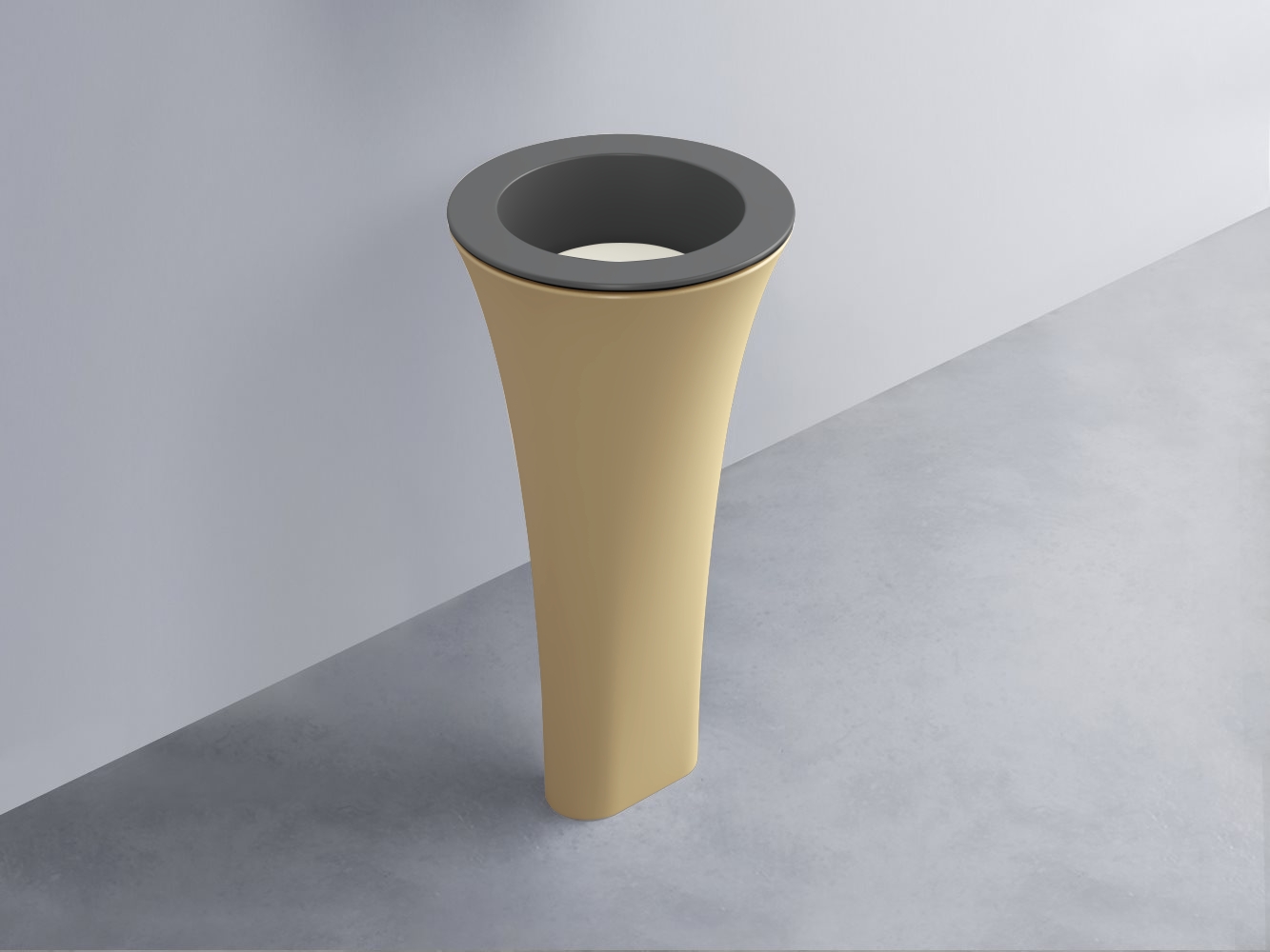 AMLA45-CM+AMPILT-TL+AMCOLT-CN Раковина Amedeo Tondo отдельностоящая cielo Enjoy + Amedeo Ceramica Cielo
