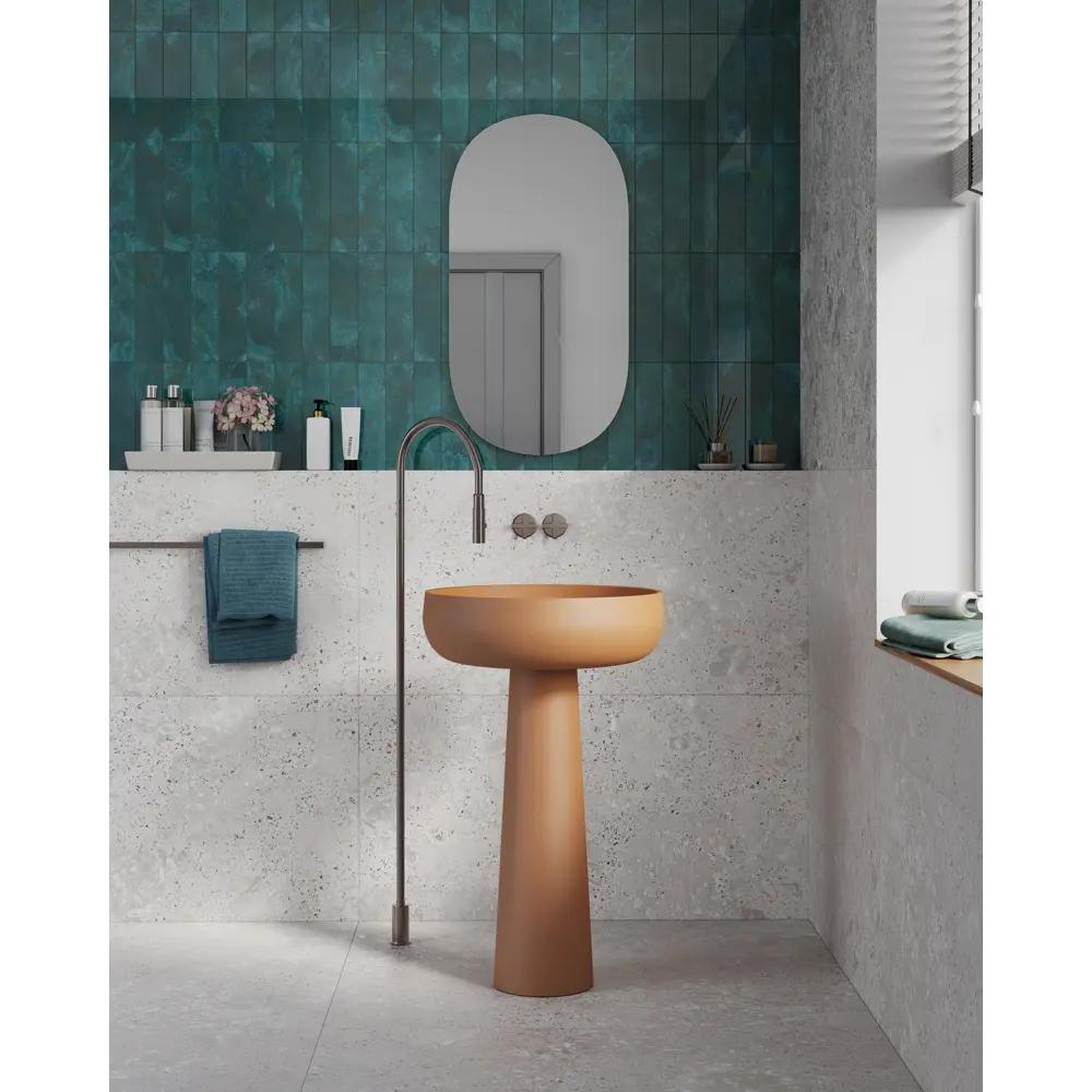 Керамогранит Incolor Ibiza Carving Satin 120x60 см 1.44 м² сатинированный цвет темно-бежевый LunaRossa STLM-2149477 - Вид №2