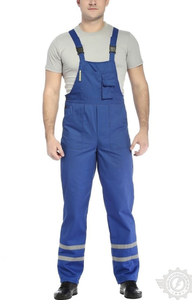 65540 Костюм "Эксперт-2" с СВП василек  Летняя спецодежда  размер 64-66/170-176  - Вид №13