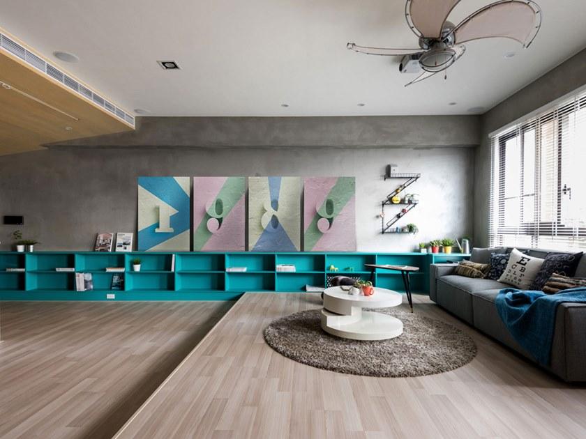 MOMENTI Авторский художественный принт Crazy home paintings Gw-008 - Вид №1