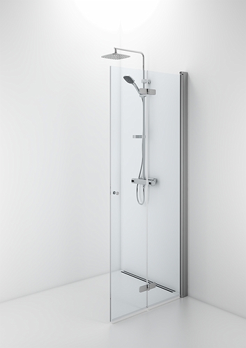 7738080 Складывающаяся душевая дверь IFO Space, настенный кронштейн IFO Space, 1200 мм для угла 45 ° - Вид №6