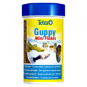 Т00017201 Корм для рыб Guppy в хлопьях для живород.пецилиевых рыб (гуппи) 100мл TETRA