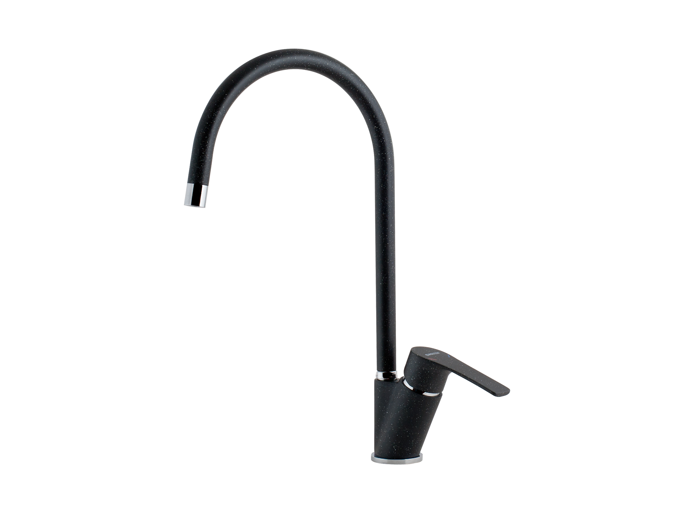 Кухонный смеситель 50235018 черный GranFest Ewigstein