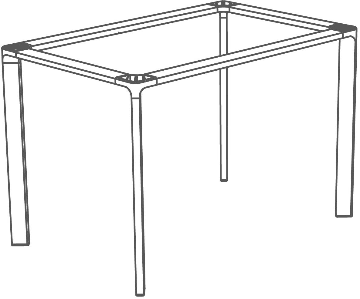 Ezpeleta Штабелируемый садовый стол из алюминия и hpl  Mhk-meeh  - Вид №3