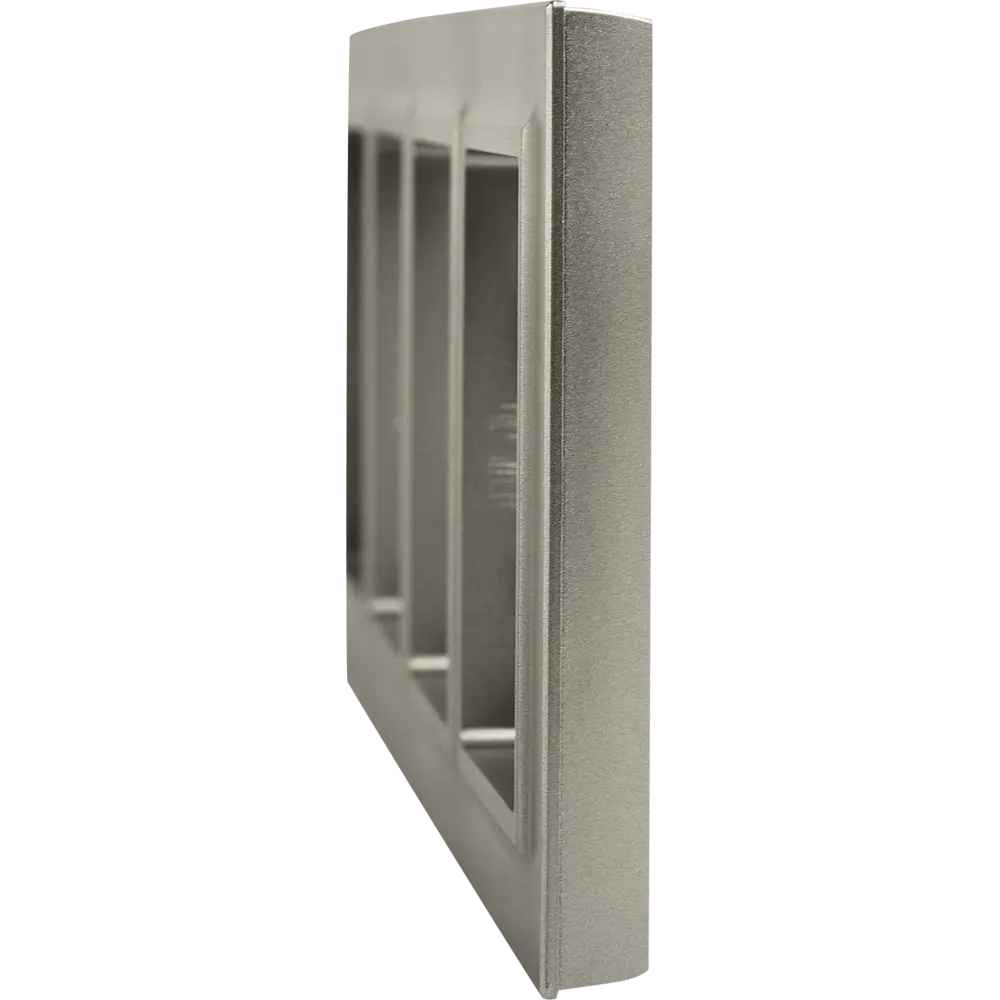 Рамка IEK Brite-4 для розеток и выключателей в стальном исполнении 87761352 STLM-1102937 - Вид №1
