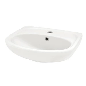 101649 Подвесная раковина настенная прямоугольная SANTEK  белая