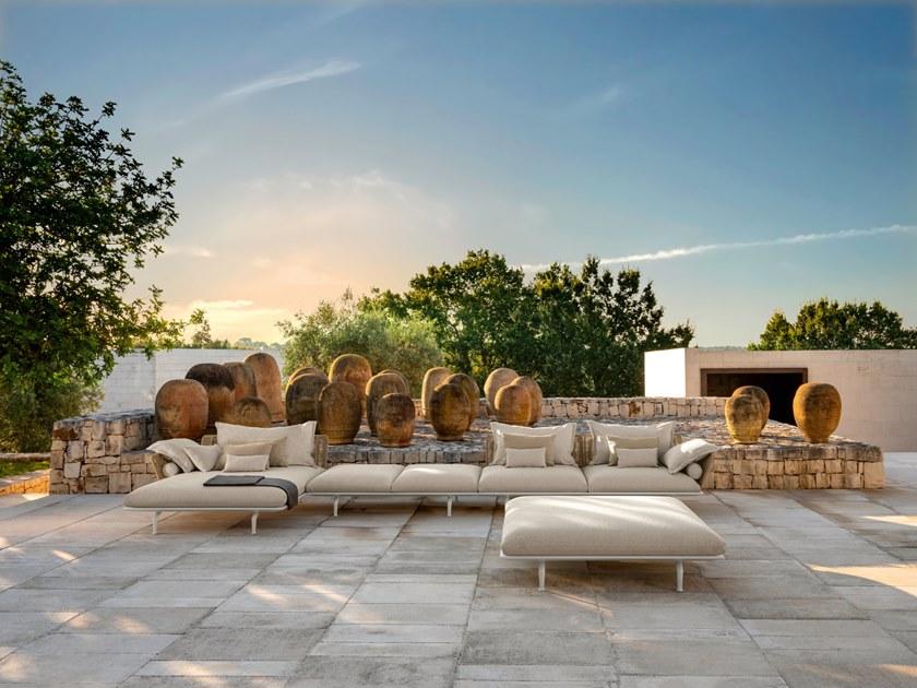 Talenti Садовый диван из ткани с шезлонгом Cruise alu sun-id-1512485 - Вид №4