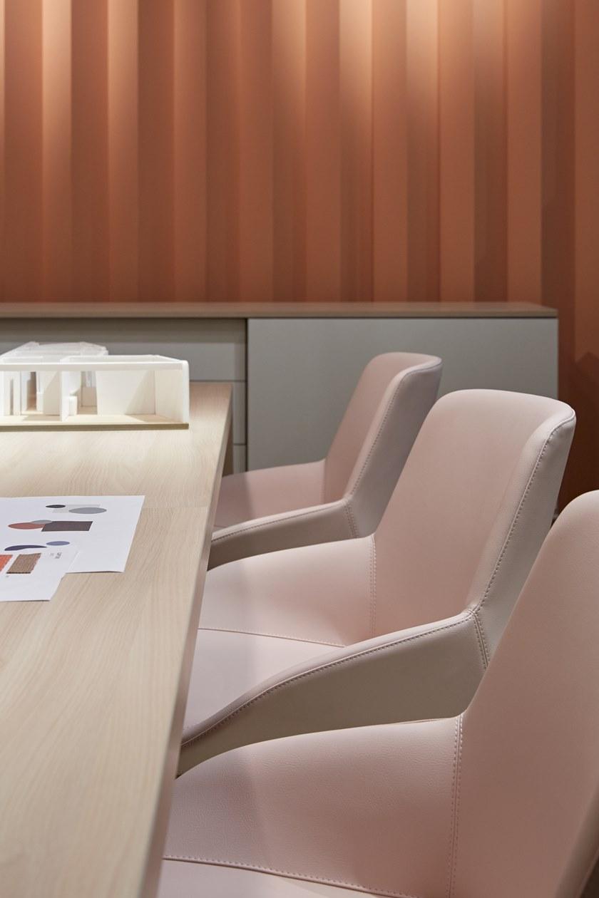 ACTIU Мягкое кожаное кресло Noom sun-id-1371669 - Вид №15