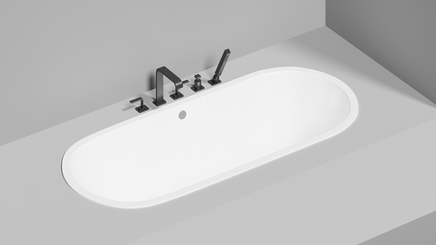 Встраиваемая ORNELLA AXIS 180x80 встраиваемая SALINI 103411G - Вид №17