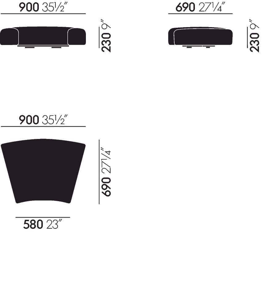 Секционный диван VITRA мягкая работа ARCH-00079650 - Вид №52